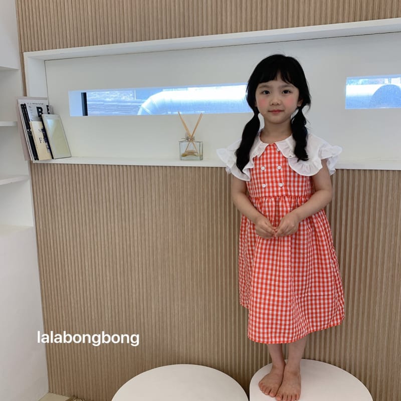 LALABONGBONG - Korean Children Fashion - #Kfashion4kids - Dubble Button One-piece - 9