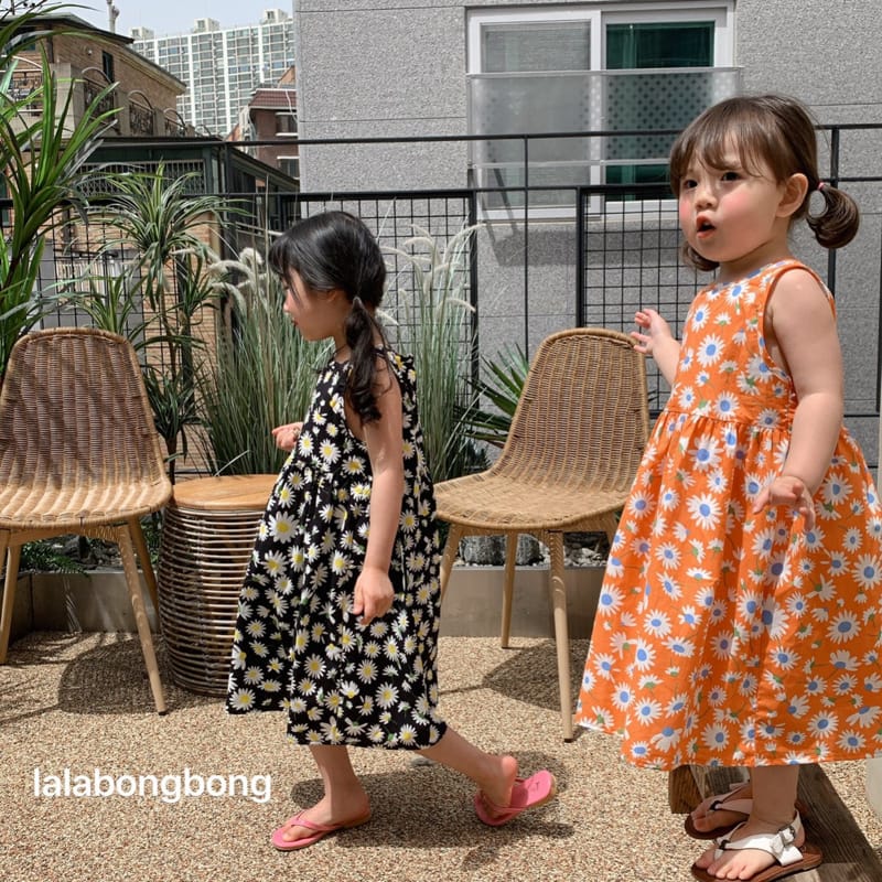 LALABONGBONG - Korean Children Fashion - #Kfashion4kids - Fanta FlowerOne-piece - 3