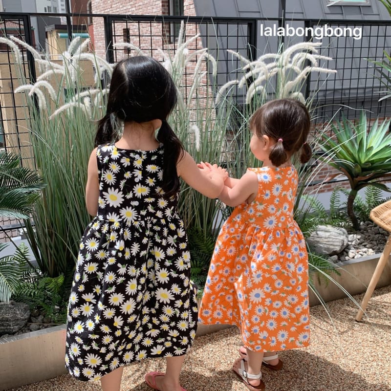 LALABONGBONG - Korean Children Fashion - #Kfashion4kids - Fanta FlowerOne-piece - 4