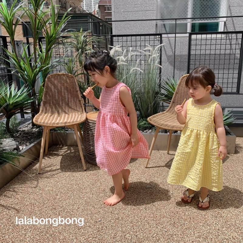 LALABONGBONG - Korean Children Fashion - #Kfashion4kids - Ribbon One-piece