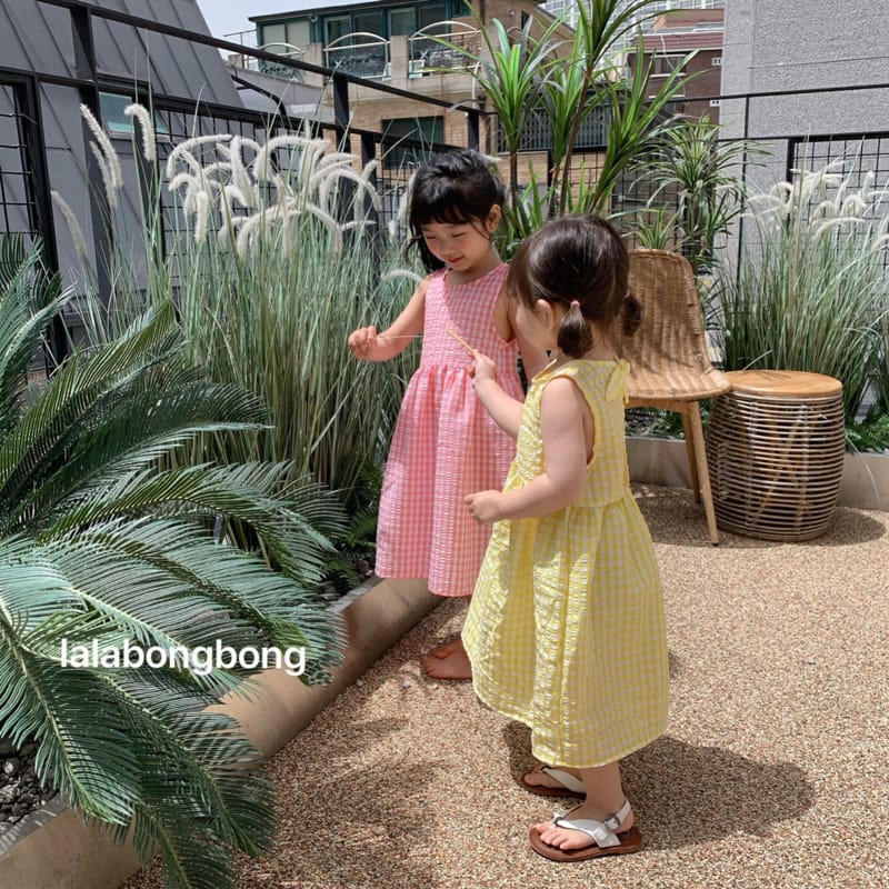 LALABONGBONG - Korean Children Fashion - #Kfashion4kids - Ribbon One-piece - 3