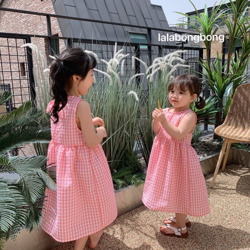 LALABONGBONG - Korean Children Fashion - #Kfashion4kids - Ribbon One-piece - 5