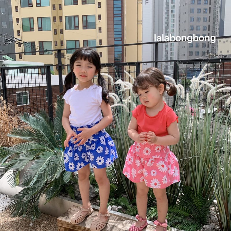 LALABONGBONG - Korean Children Fashion - #Kfashion4kids - Flower Slit Pants - 2