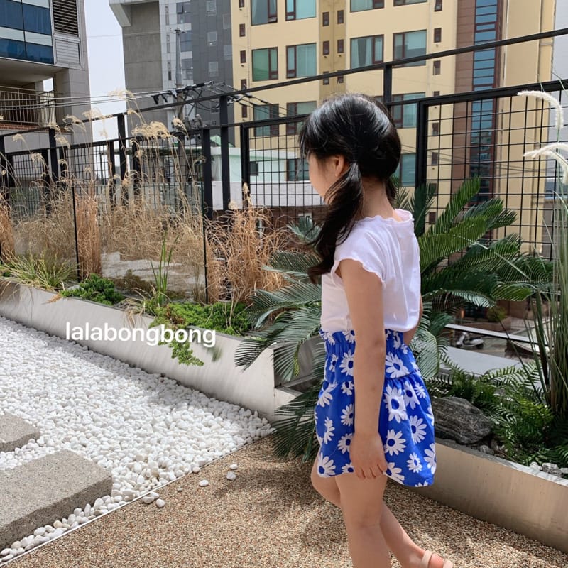 LALABONGBONG - Korean Children Fashion - #Kfashion4kids - Flower Slit Pants - 3