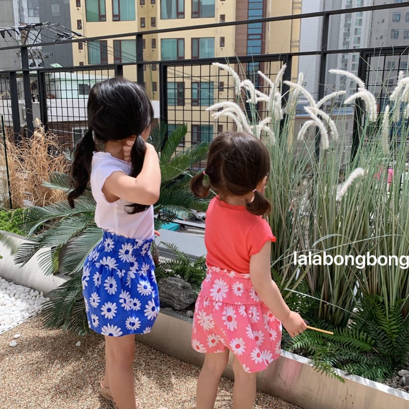 LALABONGBONG - Korean Children Fashion - #Kfashion4kids - Flower Slit Pants - 4