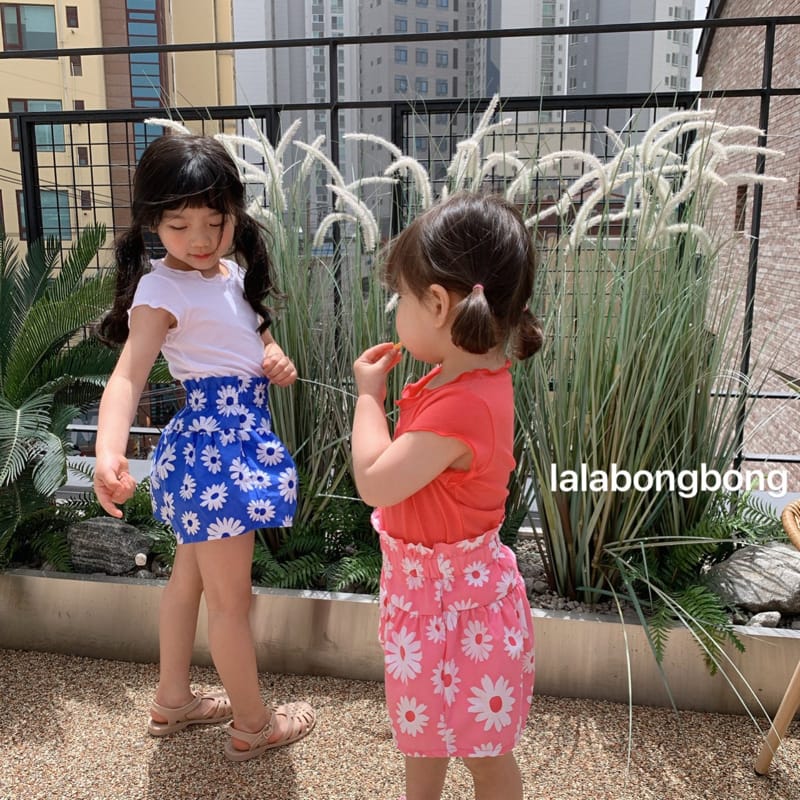 LALABONGBONG - Korean Children Fashion - #Kfashion4kids - Flower Slit Pants - 8