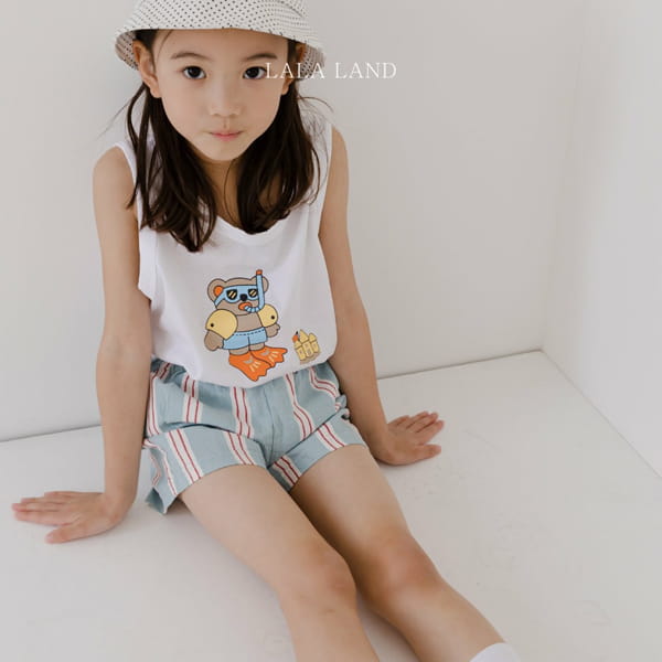 LALALAND - Korean Children Fashion - #Kfashion4kids - Scuba Sleeveless