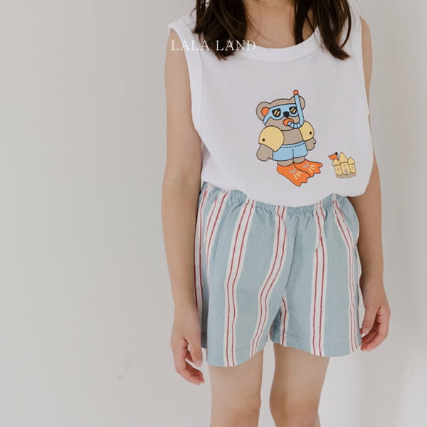 LALALAND - Korean Children Fashion - #Kfashion4kids - Scuba Sleeveless - 3
