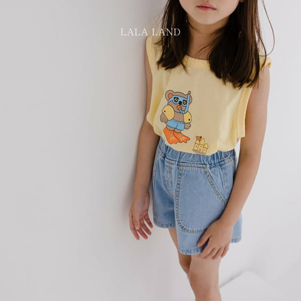 LALALAND - Korean Children Fashion - #Kfashion4kids - Scuba Sleeveless - 5