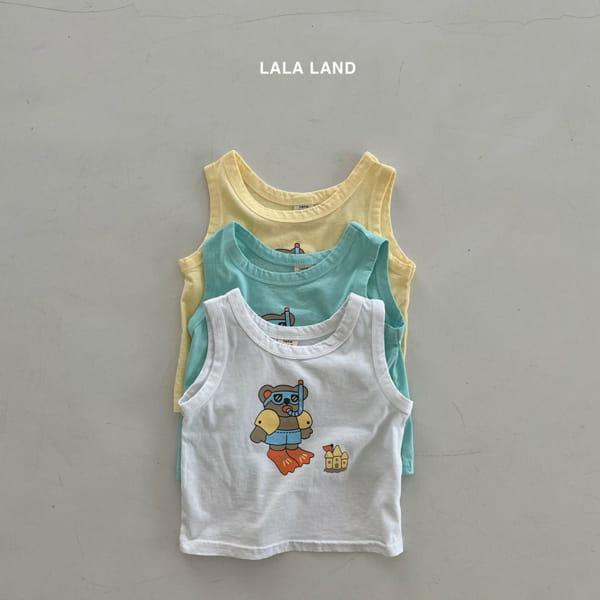 LALALAND - Korean Children Fashion - #Kfashion4kids - Scuba Sleeveless - 9