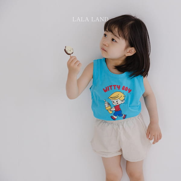 LALALAND - Korean Children Fashion - #Kfashion4kids - Witty Boy Sleeveless