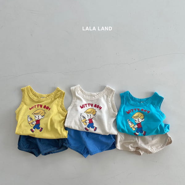 LALALAND - Korean Children Fashion - #Kfashion4kids - Witty Boy Sleeveless - 11