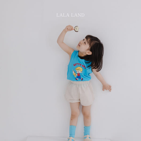 LALALAND - Korean Children Fashion - #Kfashion4kids - Witty Boy Sleeveless - 4