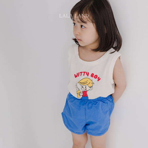 LALALAND - Korean Children Fashion - #Kfashion4kids - Witty Boy Sleeveless - 7