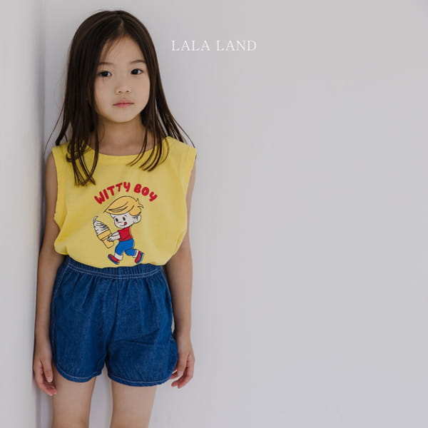LALALAND - Korean Children Fashion - #Kfashion4kids - Witty Boy Sleeveless - 9
