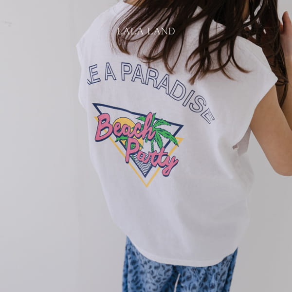 LALALAND - Korean Children Fashion - #Kfashion4kids - Beach Dunk Sleeveless - 6