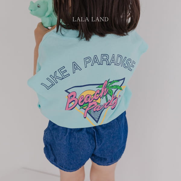 LALALAND - Korean Children Fashion - #Kfashion4kids - Beach Dunk Sleeveless - 7