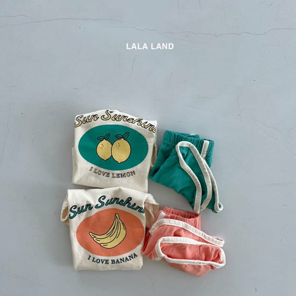 LALALAND - Korean Children Fashion - #Kfashion4kids - Juicy Top Bottom Set - 10