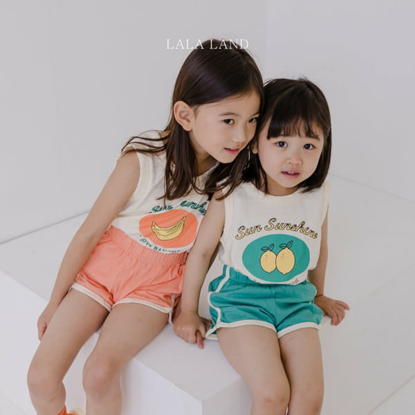 LALALAND - Korean Children Fashion - #Kfashion4kids - Juicy Top Bottom Set - 2