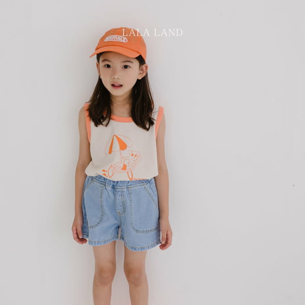 LALALAND - Korean Children Fashion - #Kfashion4kids - Parasol Sleeveless - 2
