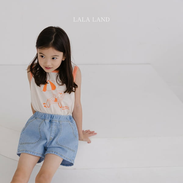 LALALAND - Korean Children Fashion - #Kfashion4kids - Parasol Sleeveless - 4