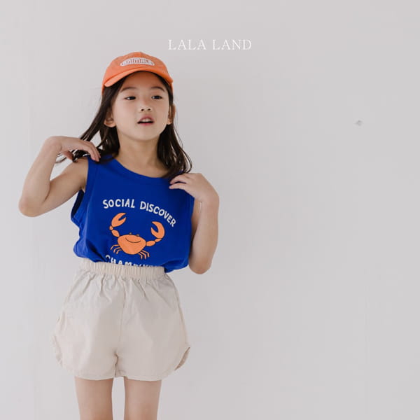 LALALAND - Korean Children Fashion - #Kfashion4kids - Blue Crab Sleeveless - 7
