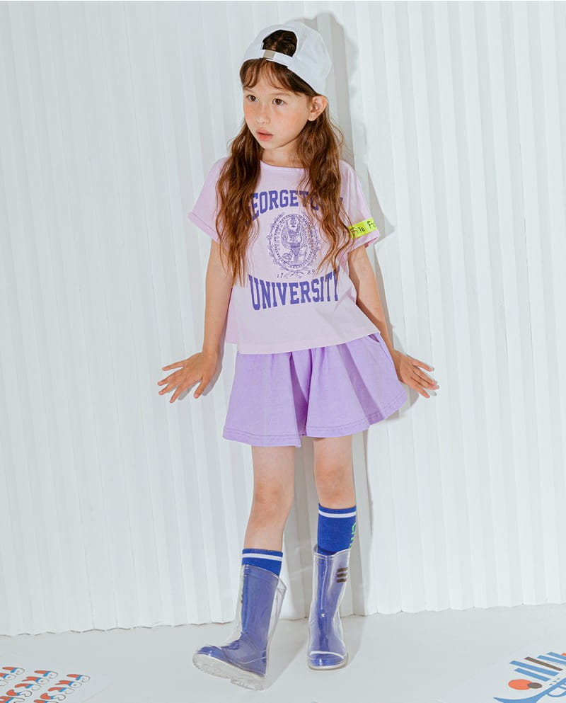LILAS - Korean Children Fashion - #Kfashion4kids - Gogo University Tee