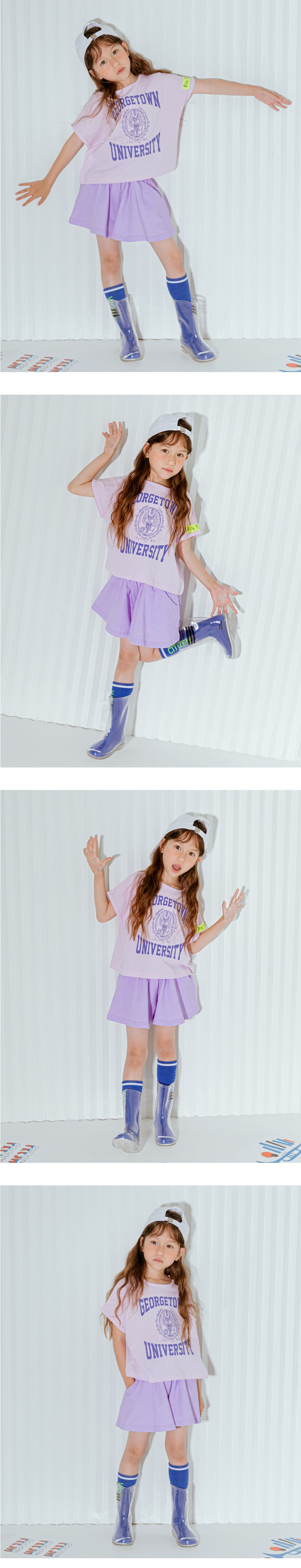 LILAS - Korean Children Fashion - #Kfashion4kids - Gogo University Tee - 2