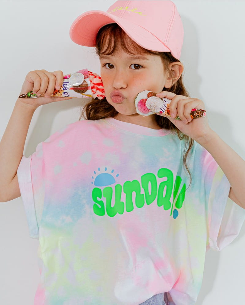 LILAS - Korean Children Fashion - #Kfashion4kids - Sunday Water Paint Tee