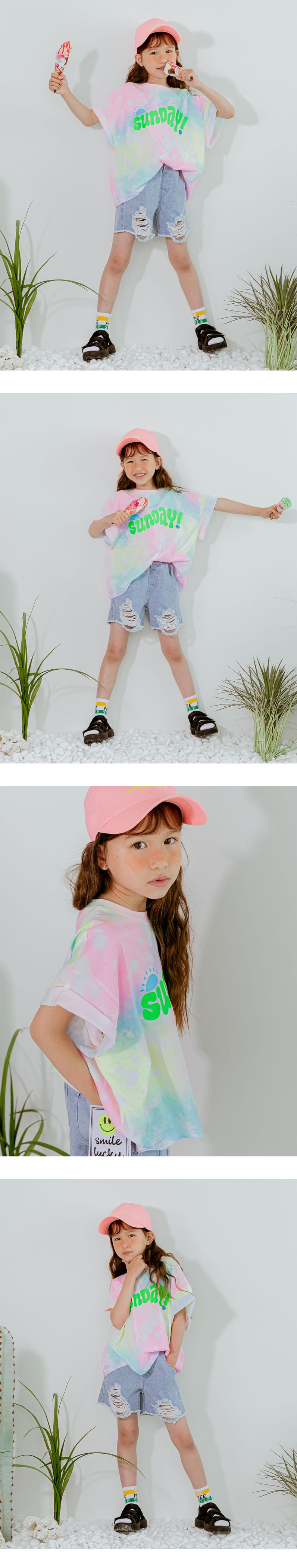 LILAS - Korean Children Fashion - #Kfashion4kids - Sunday Water Paint Tee - 2