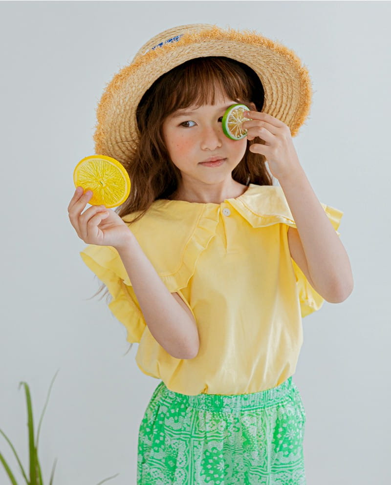 LILAS - Korean Children Fashion - #Kfashion4kids - Celebrity Collar Tee