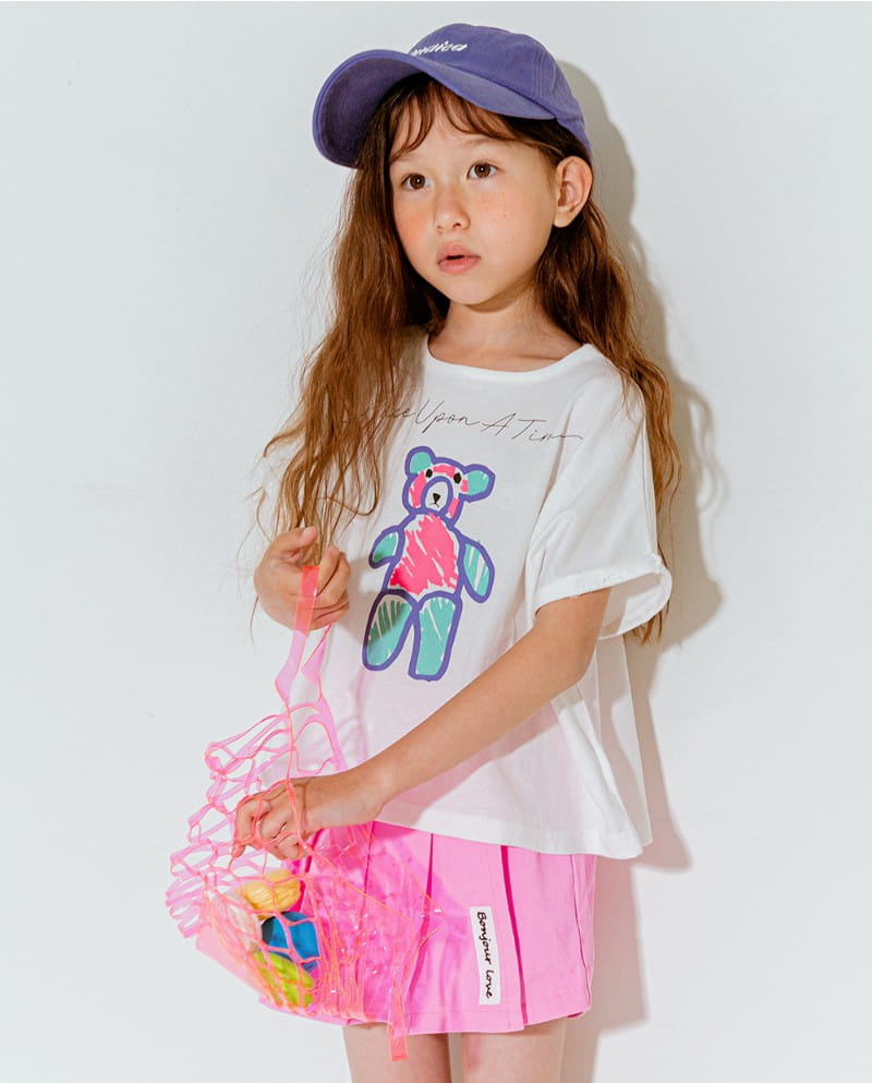 LILAS - Korean Children Fashion - #Kfashion4kids - Once Bear Tee - 3