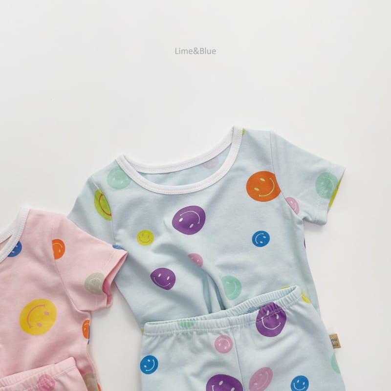 LIME & BLUE - Korean Children Fashion - #Kfashion4kids - Summer Smile Easyear - 10