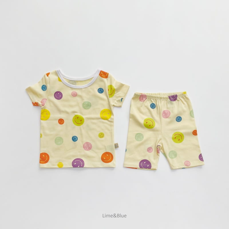 LIME & BLUE - Korean Children Fashion - #Kfashion4kids - Summer Smile Easyear - 11