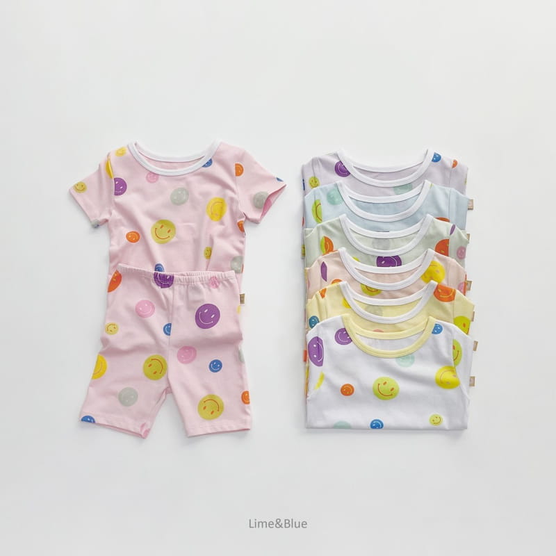 LIME & BLUE - Korean Children Fashion - #Kfashion4kids - Summer Smile Easyear - 3