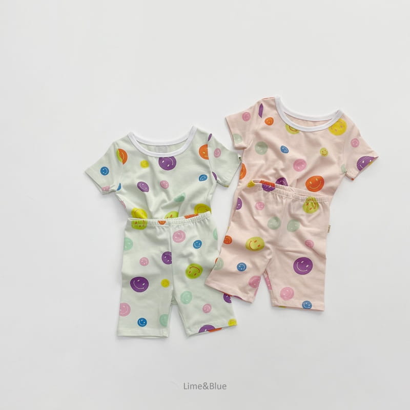 LIME & BLUE - Korean Children Fashion - #Kfashion4kids - Summer Smile Easyear - 7