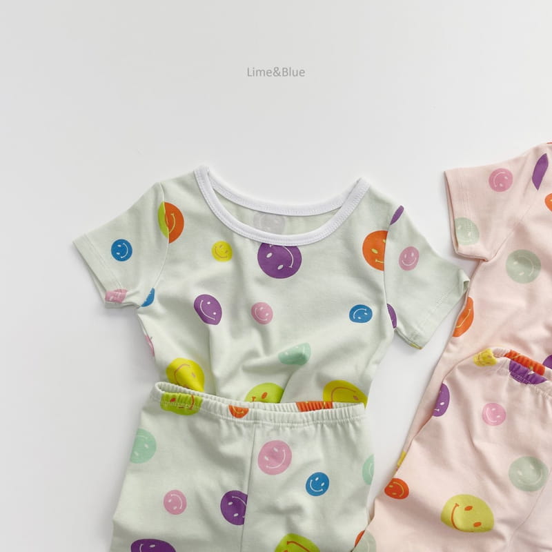 LIME & BLUE - Korean Children Fashion - #Kfashion4kids - Summer Smile Easyear - 8