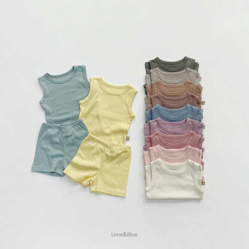 LIME & BLUE - Korean Children Fashion - #Kfashion4kids - Summer Monde Easywear
