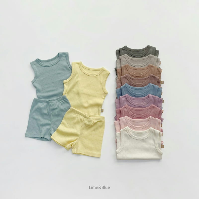 LIME & BLUE - Korean Children Fashion - #Kfashion4kids - Summer Monde Easywear - 2