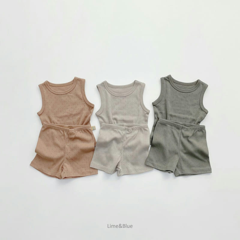 LIME & BLUE - Korean Children Fashion - #Kfashion4kids - Summer Monde Easywear - 5