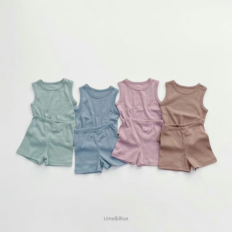 LIME & BLUE - Korean Children Fashion - #Kfashion4kids - Summer Monde Easywear - 6