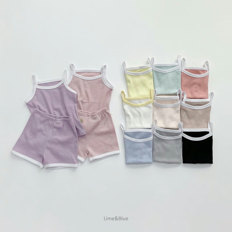 LIME & BLUE - Korean Children Fashion - #Kfashion4kids - Summer Biscuit Easywear