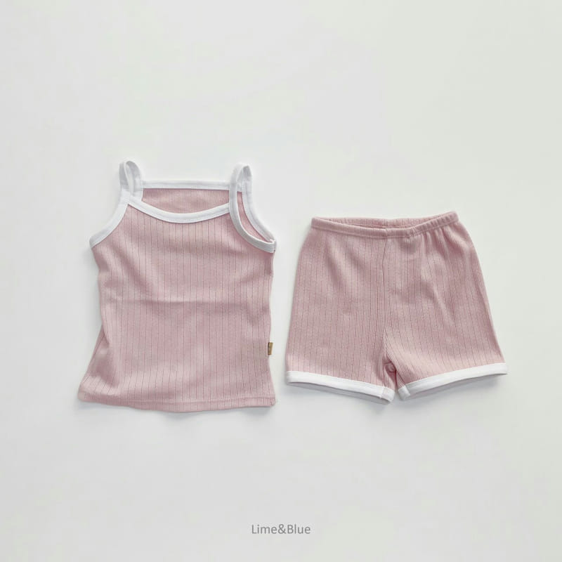 LIME & BLUE - Korean Children Fashion - #Kfashion4kids - Summer Biscuit Easywear - 12