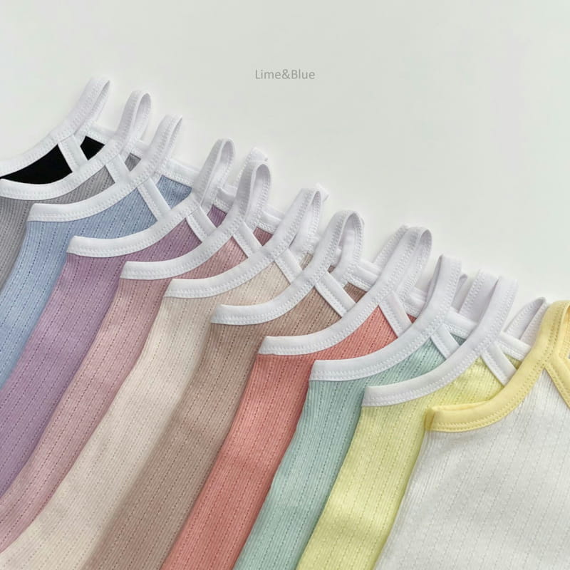 LIME & BLUE - Korean Children Fashion - #Kfashion4kids - Summer Biscuit Easywear - 6