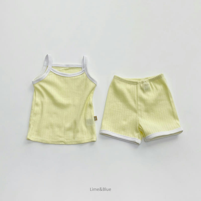LIME & BLUE - Korean Children Fashion - #Kfashion4kids - Summer Biscuit Easywear - 8