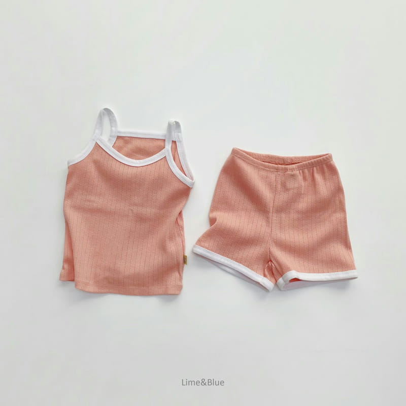 LIME & BLUE - Korean Children Fashion - #Kfashion4kids - Summer Biscuit Easywear - 9