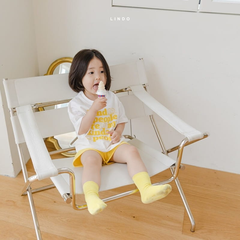 LINDO - Korean Children Fashion - #Kfashion4kids - Baskin Stripes Tee Simple Tee Bottom Set