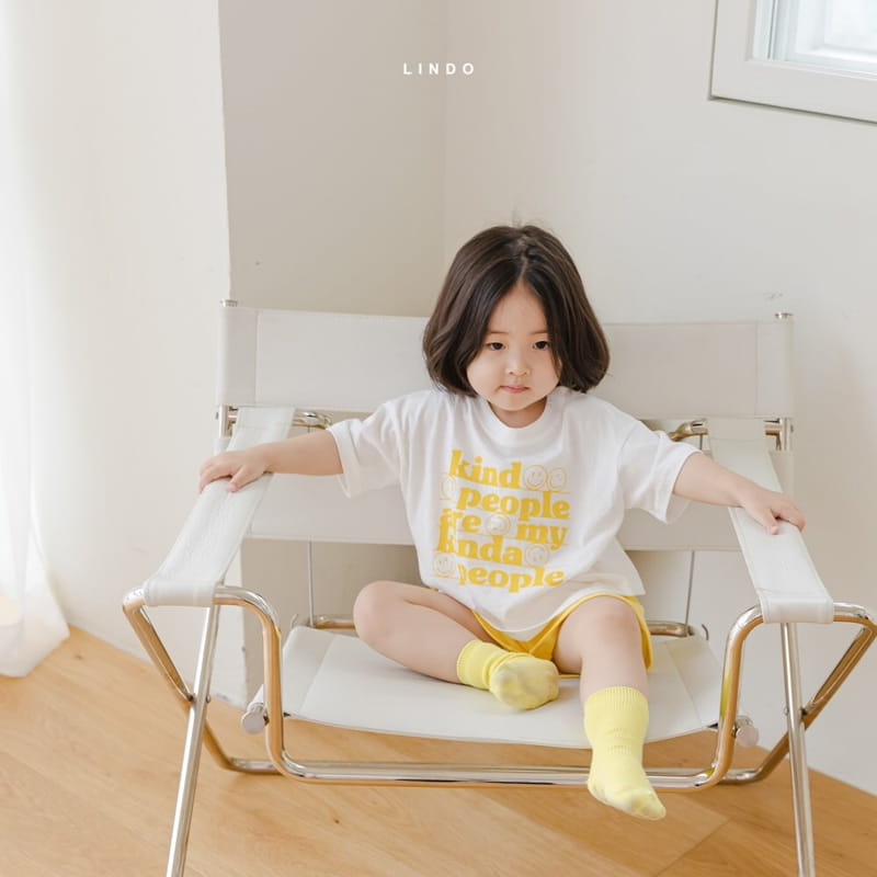 LINDO - Korean Children Fashion - #Kfashion4kids - Baskin Stripes Tee Simple Tee Bottom Set - 12