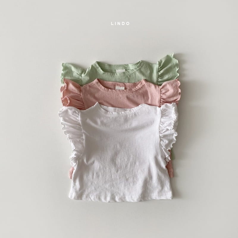 LINDO - Korean Children Fashion - #Kfashion4kids - Frill Wing Tee - 3