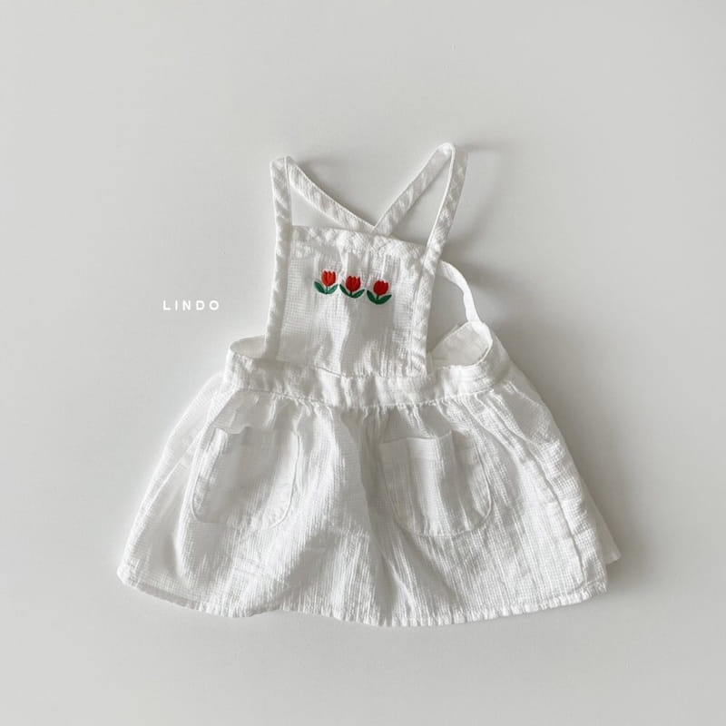 LINDO - Korean Children Fashion - #Kfashion4kids - Tulip Apron - 2